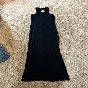 Express black maxi dress